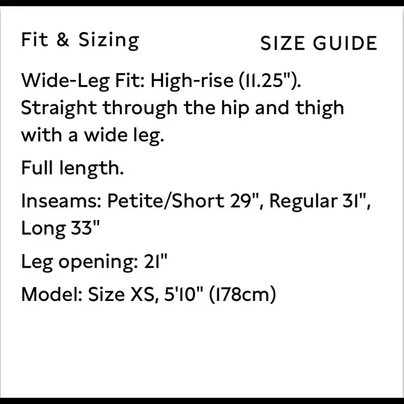 NWT Banana Republic Wide-Leg Satin Pull-On Pant - Picture 4 of 5